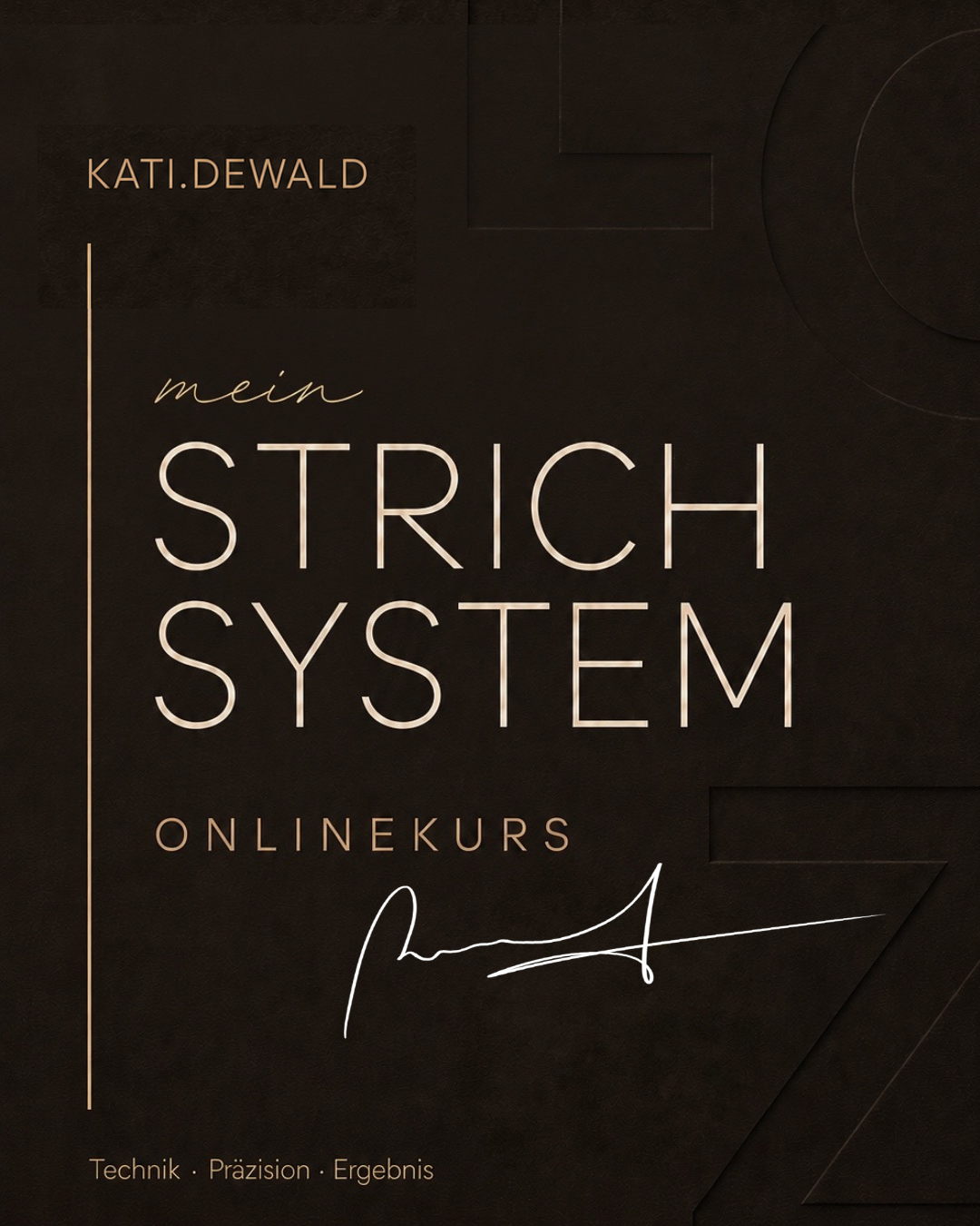 Mein STRICH-SYSTEM - Brow Technik Training