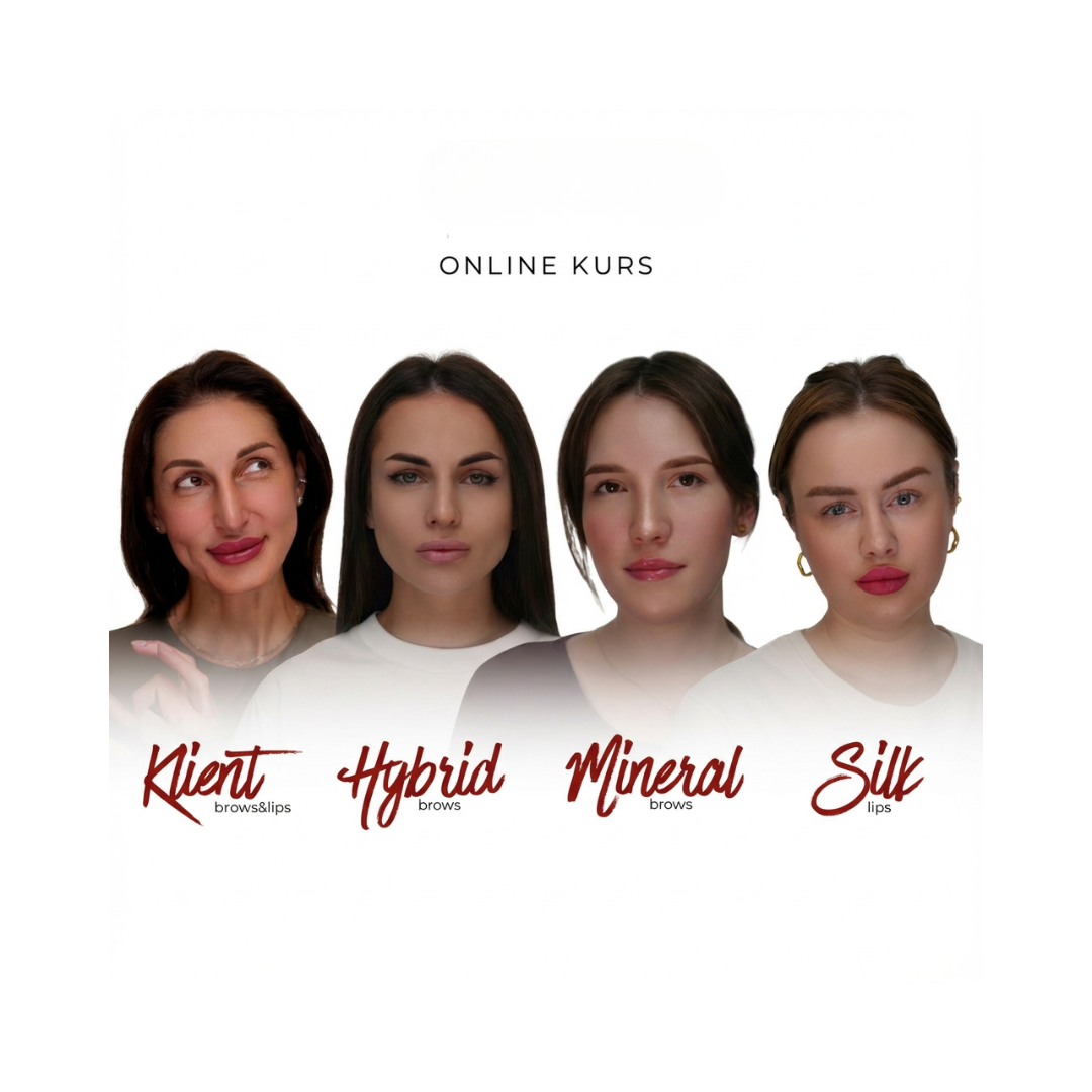 ONLINE-KURS: MINERAL BROWS + HYBRIDE TECHNIKEN & LIPS